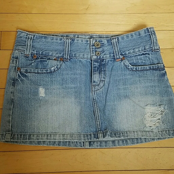 American Eagle denim short  skirt