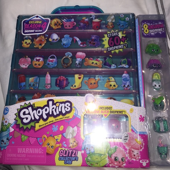 Season 4 Shopkins glitzi collectors case