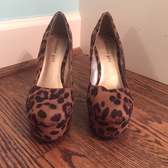 Printed wedge heels - Madden Girl - Size 8
