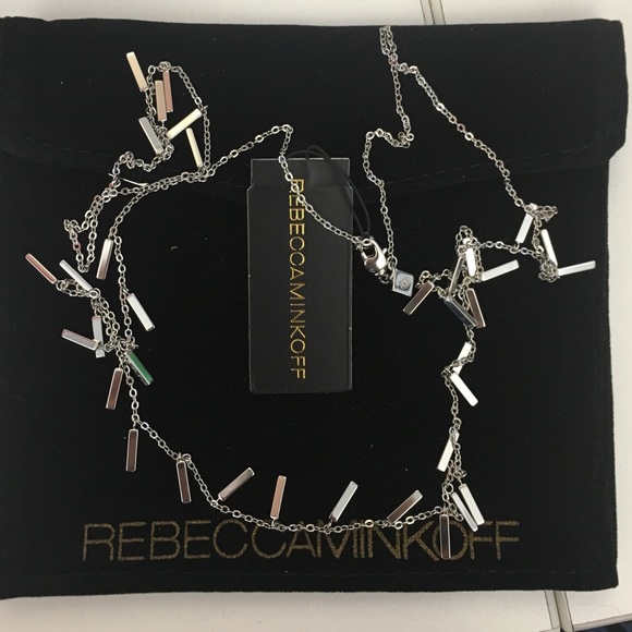 Rebecca Minkoff Bar Fringe necklace