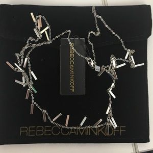 Rebecca Minkoff Bar Fringe necklace