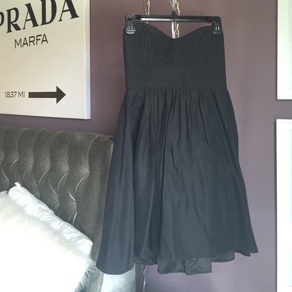 Parker Strapless Dress with Corset Top