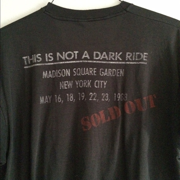 Vintage 1988 Paper Thin Bruce Springsteen Tour Tee - Picture 3 of 4