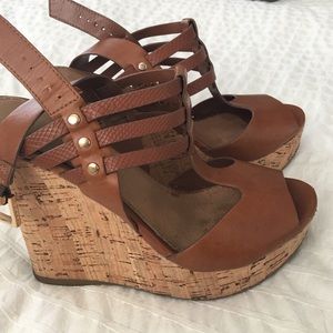 Tan Wedges