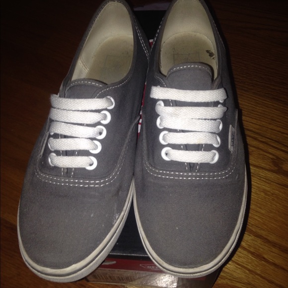 Gray Lo Pro Vans