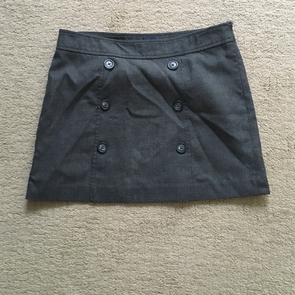 GAP gray business skirt