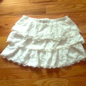 NWOT BCBG JUSTINA lace mini skirt