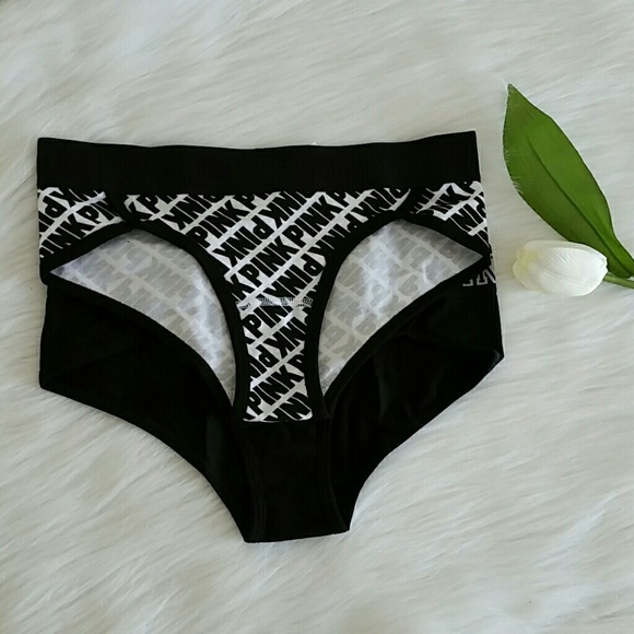 New Beautiful PINK Vs LOGO PANTY. NEVER WORN - Picture 2 of 4