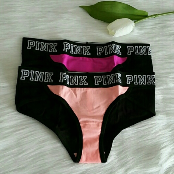 New Beautiful PINK Vs LOGO PANTY. NEVER WORN - Picture 3 of 4