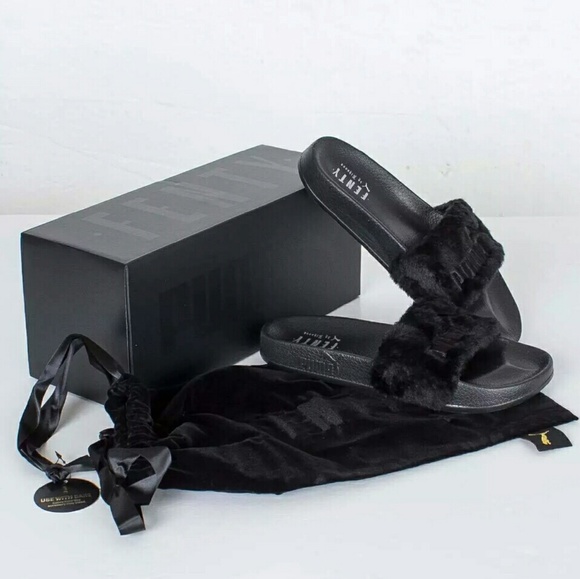 *SOLD* Puma Fenty Fur Slides Sandals