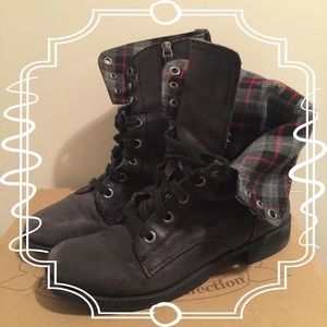 Nine West Combat Boots