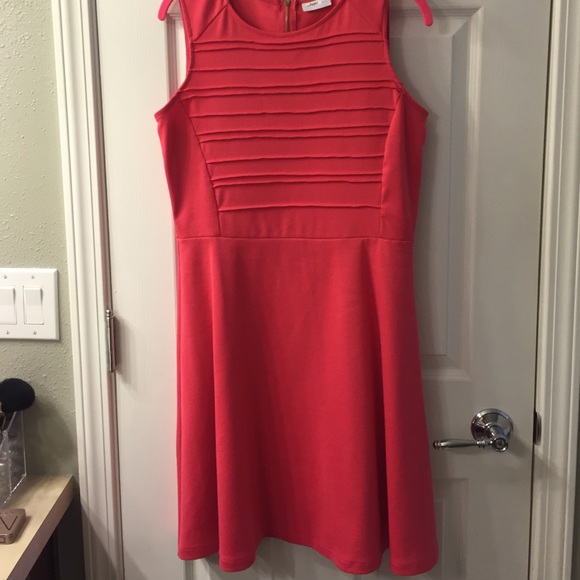 Coral fit and flare from New York & Company