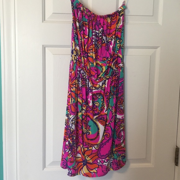 Strapless Lilly Pulitzer dress