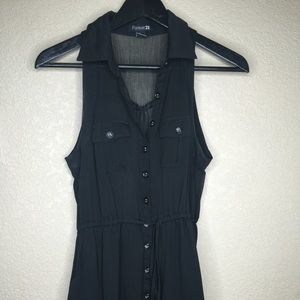 Black flowy dress