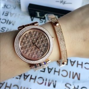 Michael Kors Accessories - Michael Kors Rose Gold watch and bracelet set Michael Kors Accessories - Michael Kors Rose Gold watch and bracelet set
