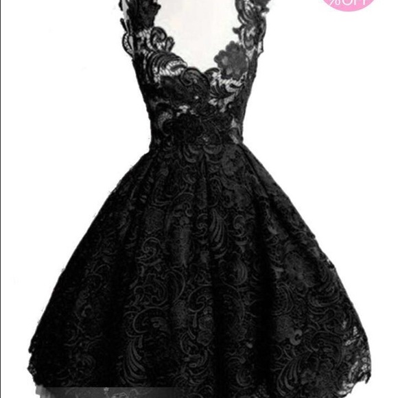 ❌SOLD❌NWT Black Lace Vintage inspired dress!