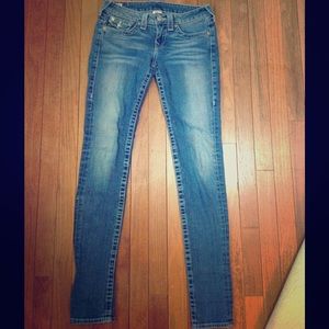 Women's True Religion Super Skinny Jeans