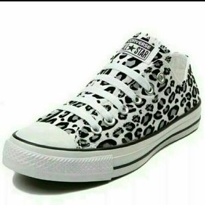 NEW Rare Leopard Converse All Star