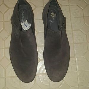 Men's Suede Calvin Klein Shoes Size 12M