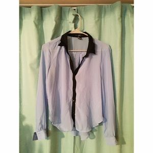 Collared button up blouse