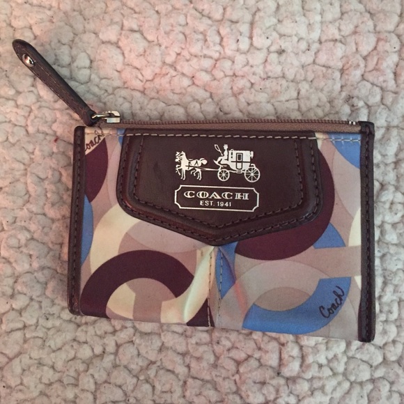 Authentic Coach Change Purse