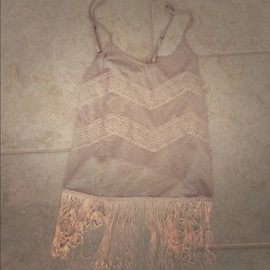 American Eagle fringe tank