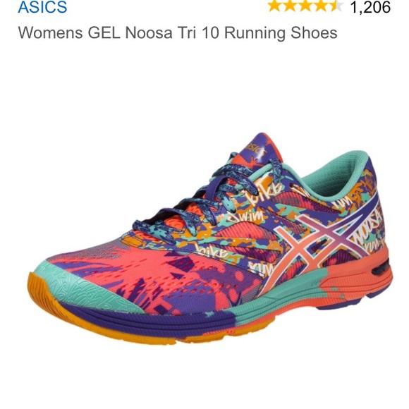 Asics GEL-NOOSA TRI10 gently used w/ elastic cords