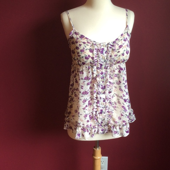 Express flows floral blouse - Picture 1 of 4