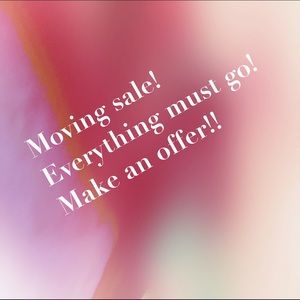 Accepting reasonable offers!!  All must go!