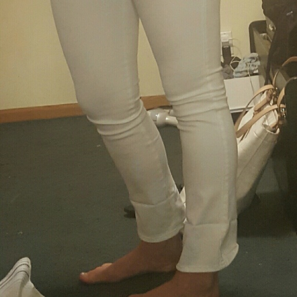 White capris - Picture 2 of 2