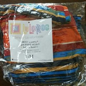 Sunset Stripes Lularoe Leggings kids s/m