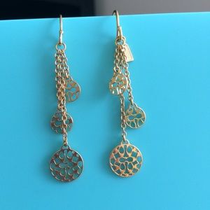 Coach Signature "C" Cascade Earrings