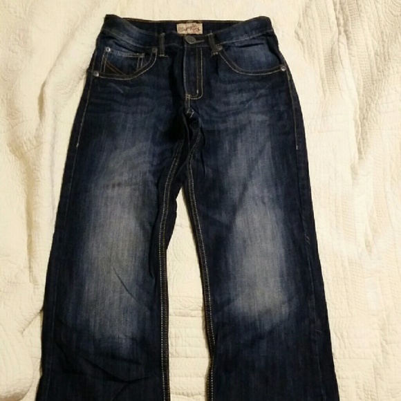 EUC Men's Wrangler's 20X 29x36 dark-wash