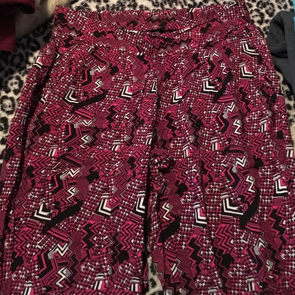 Printed Joggers