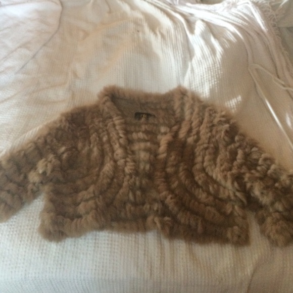 Rabbits fur shawl