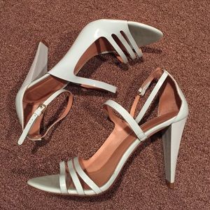 Zara Patent Leather Strappy Sandal