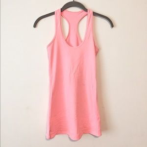 Pink tank top