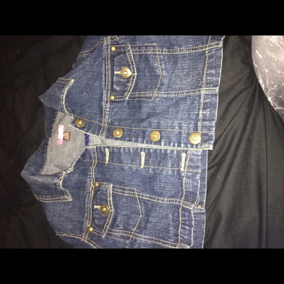 Long sleeve jean jacket