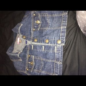 Long sleeve jean jacket