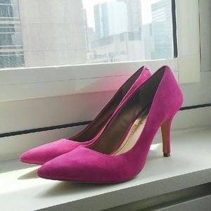 BCBG pink heels