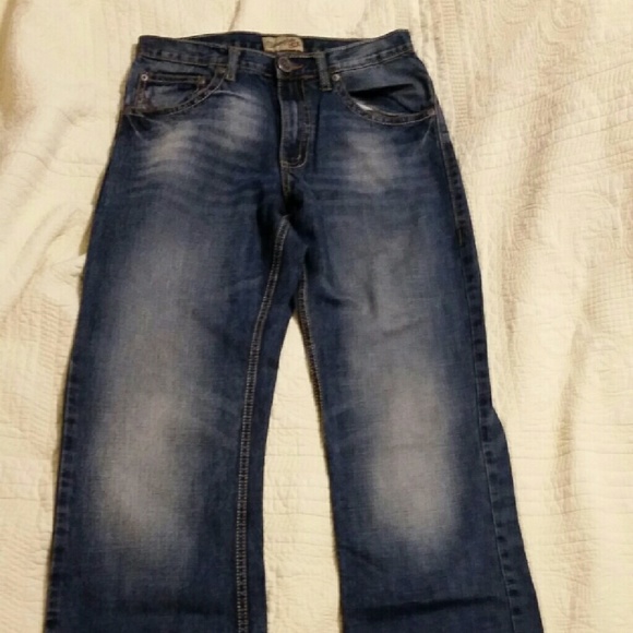 EUC Men's Wrangler 20X 29x36 dark-wash