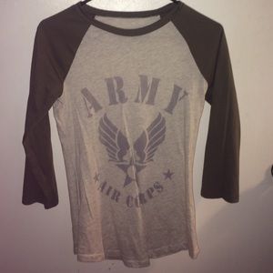 Army Baseball Tee
