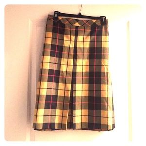Vintage Plaid Skirt
