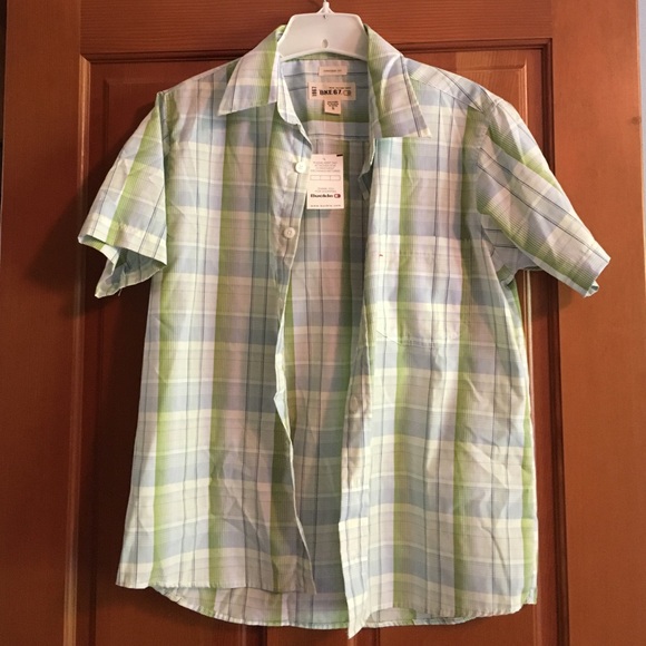 Men's BKE plaid button down shirt