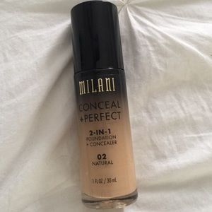 Milani conceal+perfect foundation +concealer