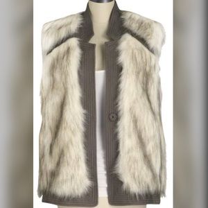 Rebecca Taylor Faux Fur Vest