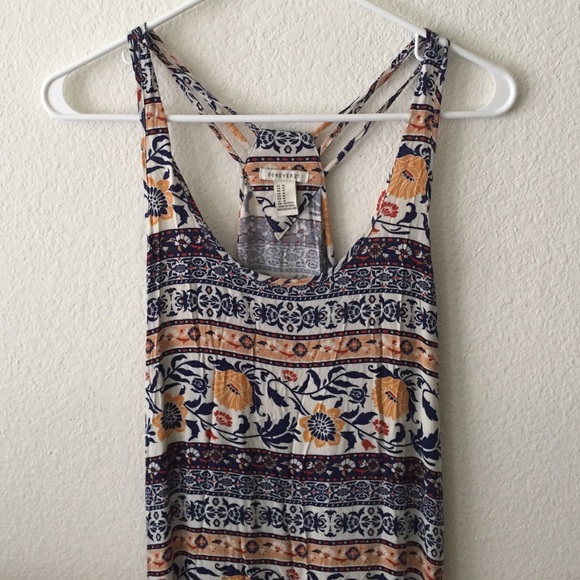 Forever 21 Boho Printed Maxi Dress