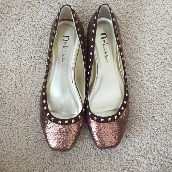 Sparkly flats