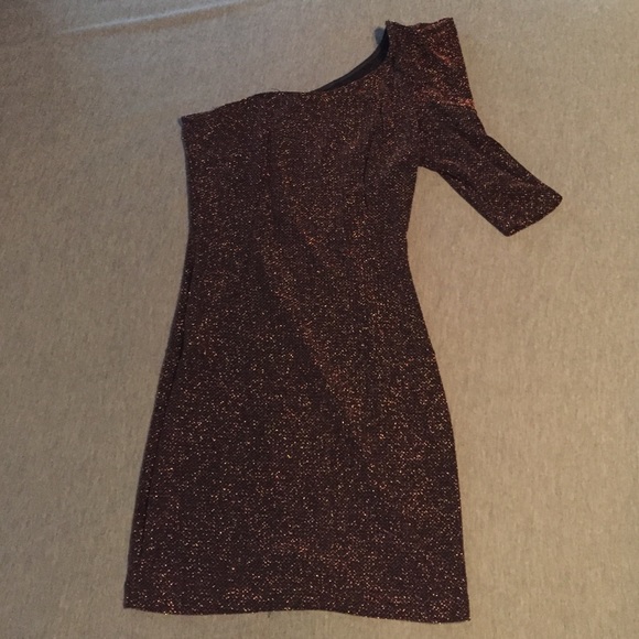 Orange Sparkle Dress