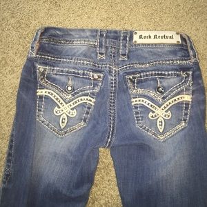 women's rock revival jeans